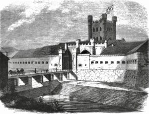 Fort bastionowy z flaga