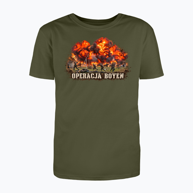 Operacja Boyen - T-shirt Męski Premium - obrazek 2